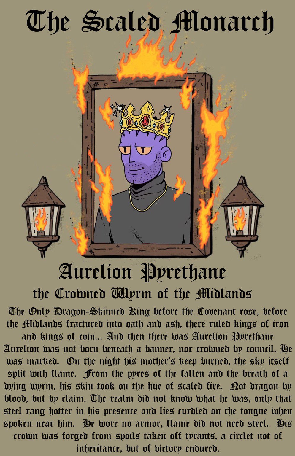 The Scaled Monarch - Chronicles of the Risen Covenant Issue 2 cover art