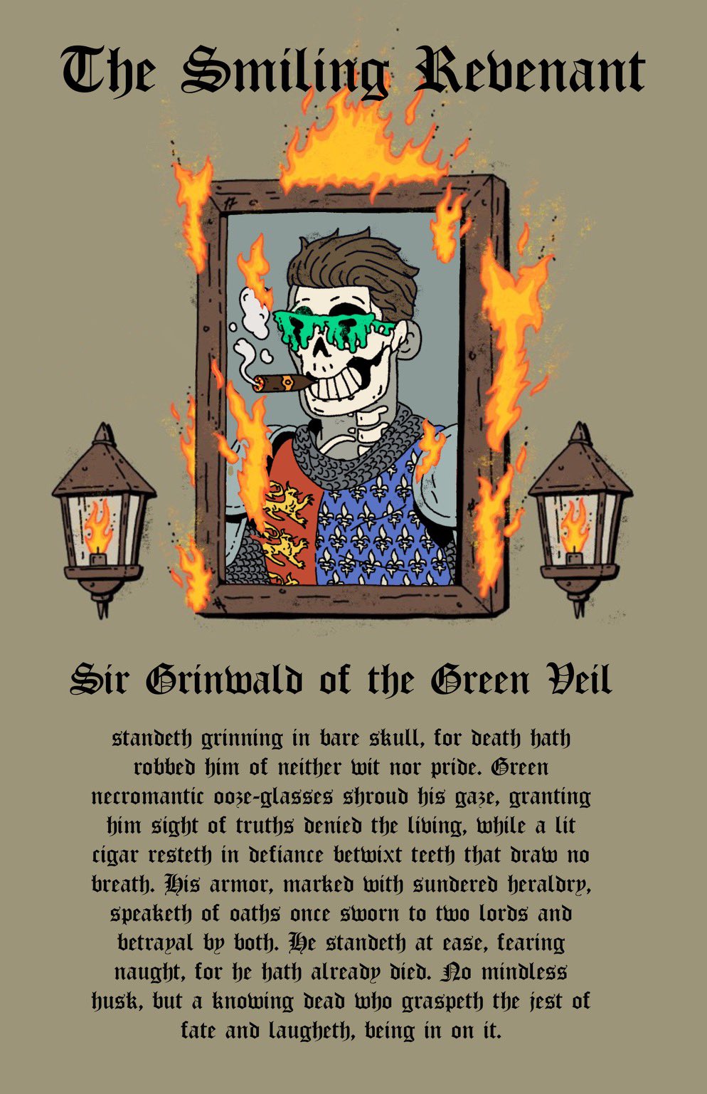 The Smiling Revenant - Chronicles of the Risen Covenant Issue 1 cover art